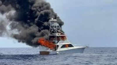 Miami boat explosion: At least 15 injured near Haulover Sandbar – what we know so far – The Times of India