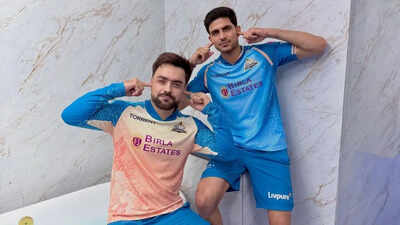 IPL 2026 | ‘Khamma Ghani’: Shubman Gill, Rashid Khan tease Rajasthan Royals with witty social media post | Cricket News – The Times of India