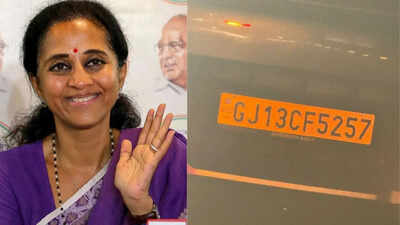 SUV grazes MP Supriya Sule's car on Mumbai-Pune Expressway, all escape unhurt