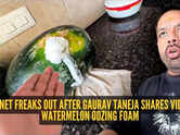 &lsquo;Poisoned watermelon?&rsquo; 'Flying Beast' Gaurav Taneja&rsquo;s bizarre foaming watermelon video leaves internet horrified