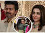 Trisha warmly greets Vijay's family ahead of the oath-taking ceremony