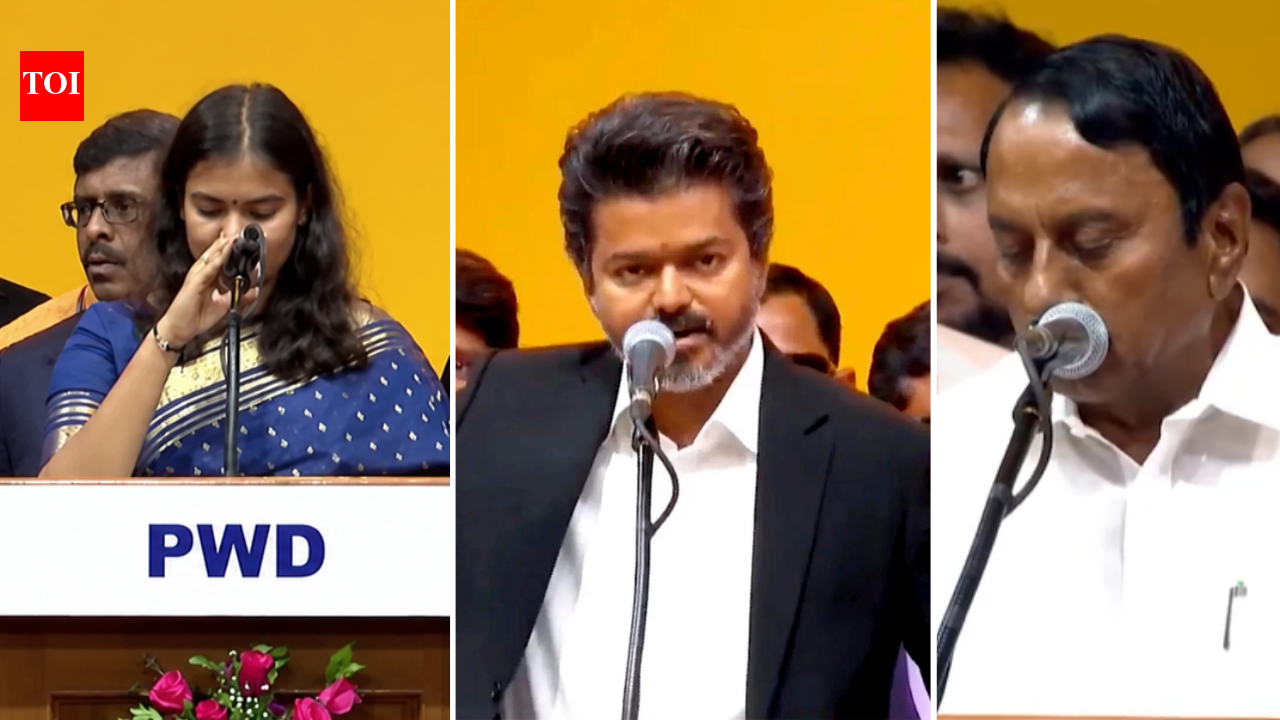 From KA Sengottaiyan to S Keerthana - what Vijay's Tamil Nadu cabinet looks like