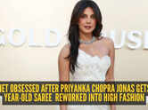 Priyanka Chopra Jonas just wore a reimagined 20-year-old saree in a jaw-dropping couture moment at Gold Gala
