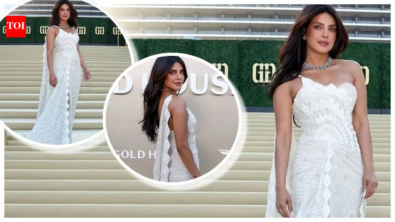 Priyanka Chopra Jonas receives Global Vanguard Honor at Gold House Gala 2026; stuns in heritage couture - Pics