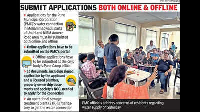 Plumbers demand Rs50,000 for home water connection in Mohammadwadi area
