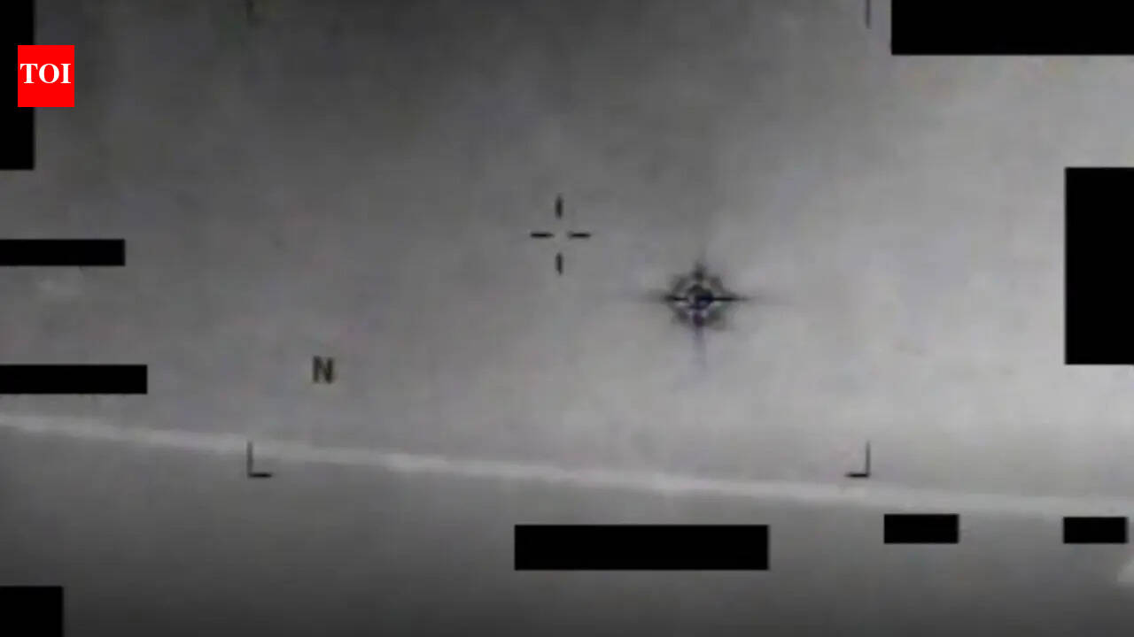 Us Government Ufo Video: Are aliens real? US governments video of a star-shaped UFO raises worries of extraterrestrial existence - The Times of India