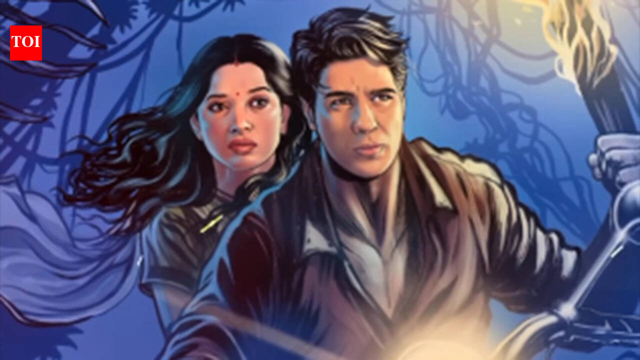 Sidharth Malhotra and Tamannaah Bhatia’s striking avatars unveiled in ‘Vvan’ Special Comic Book at Mumbai Comic Con
