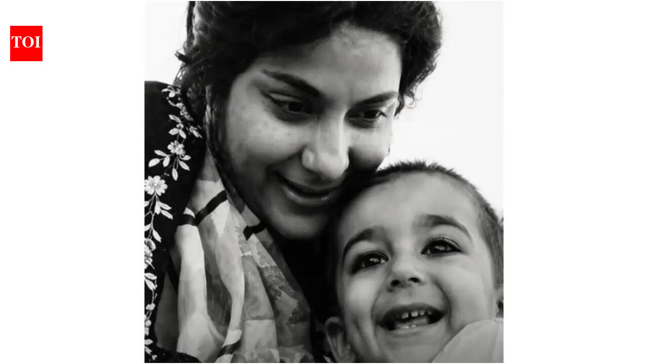 Sanjay pens note for Nargis with RARE childhood photos