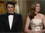 Anne Hathaway&rsquo;s mother corrected her posture at Oscars 2011