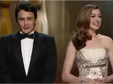 Anne Hathaway&rsquo;s mother corrected her posture at Oscars 2011
