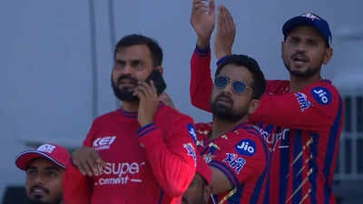 Fact check: Did LSG official use mobile phone in dugout during IPL match vs CSK?