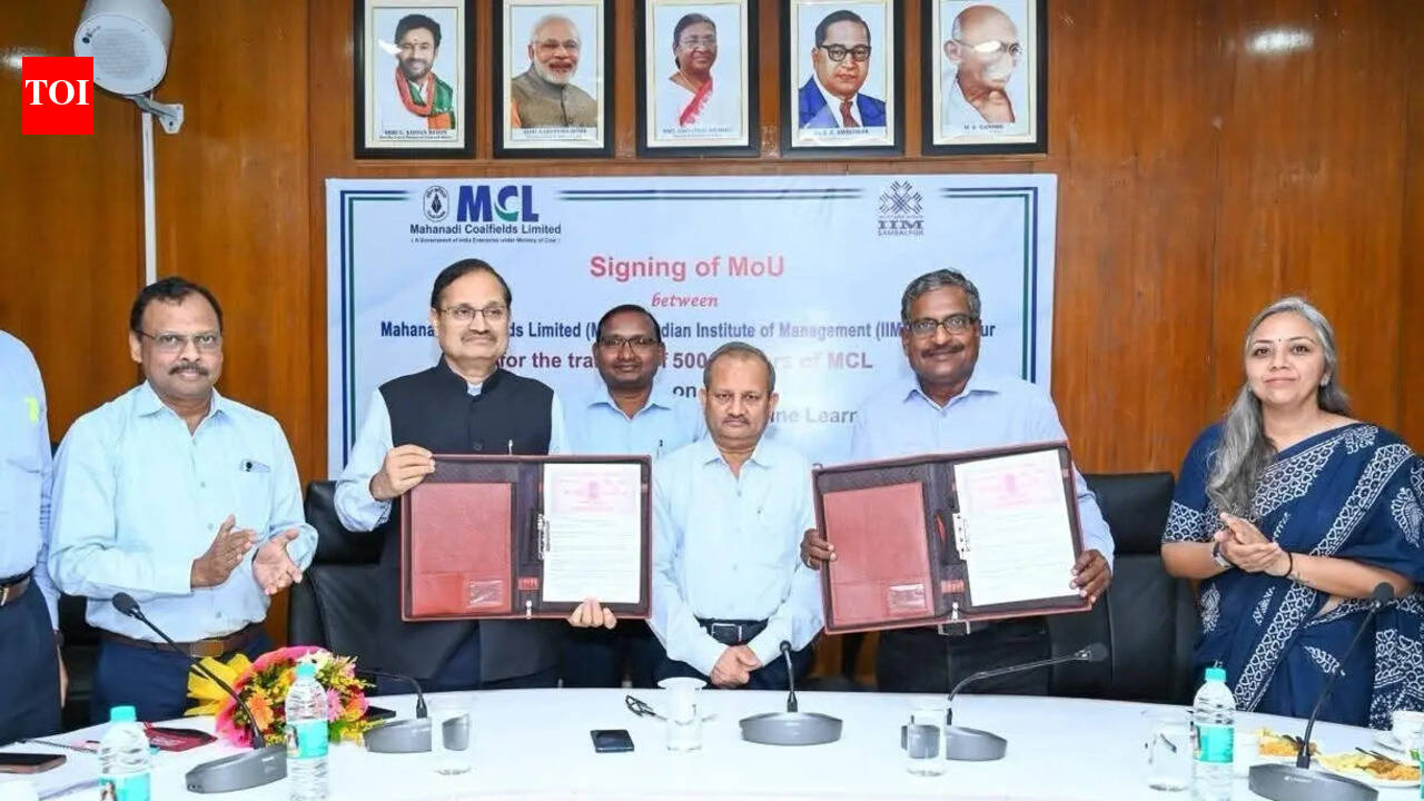 IIM Sambalpur, MCL join hands to train 500 officers in AI