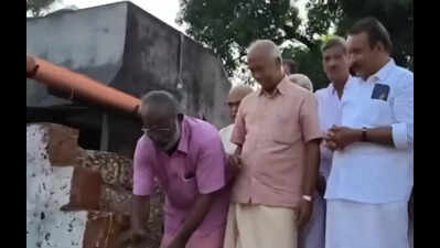 UDF rebuilds wall ‘razed’ by CPM
