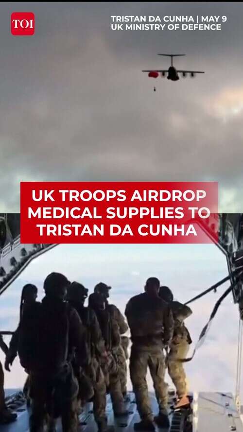 British Army Medics Parachute Into Remote Island Amid Hantavirus Scare