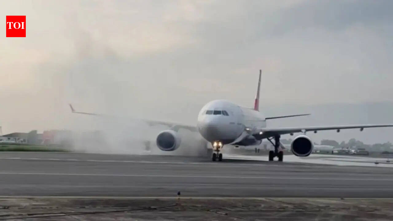 Turkish Airlines plane catches fire while landing in Kathmandu; 278 passengers on board