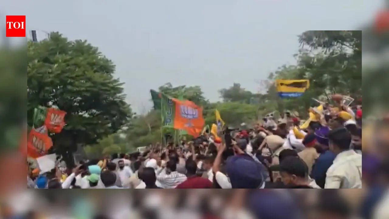 AAP-BJP clashes in Punjab after minister Sanjeev Arora’s arrest