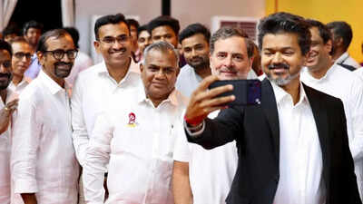 Vijay’s ‘Beast’-inspired swearing-in suit sparks buzz over how early TVK sensed victory in Tamil Nadu