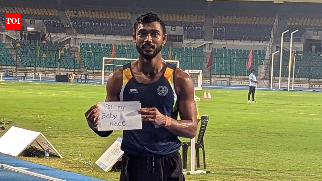 Comeback man Tejas Shirse wins 110m hurdles