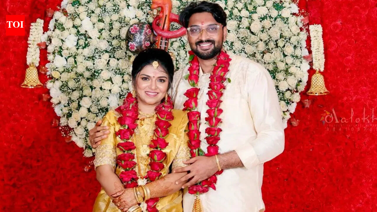 Raveena Ravi ties the knot with filmmaker Devan Jayakumar