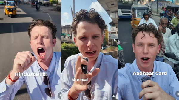 An American tourist pleads with PM Narendra Modi for an Adhaar Card and the reason is....