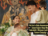 Sonam introduced baby Rudralokh in an Anamika Khanna outfit