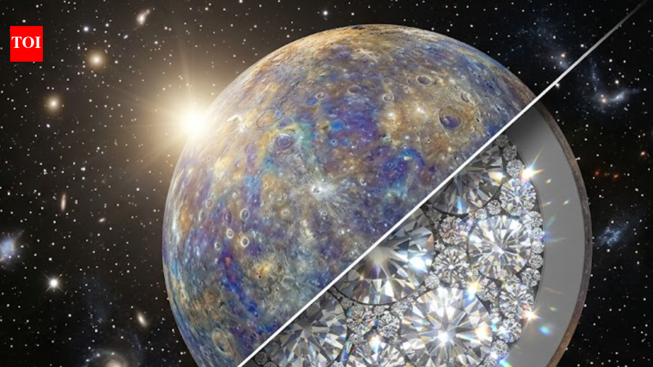 Mercury’s Diamond Layer Insights: study points to deep sparkling core; findings may explain odd magnetic field