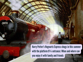 Harry Potter's Hogwarts Express chugs in this summer with the platform 9&frac34; entrance: When and where can you enjoy it with family and friends