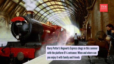 Harry Potter's Hogwarts Express chugs in this summer with the platform 9¾ entrance: When and where can you enjoy it with family and friends