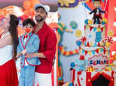 Gauahar shares a glimpse into son Zehaan&rsquo;s circus-themed birthday