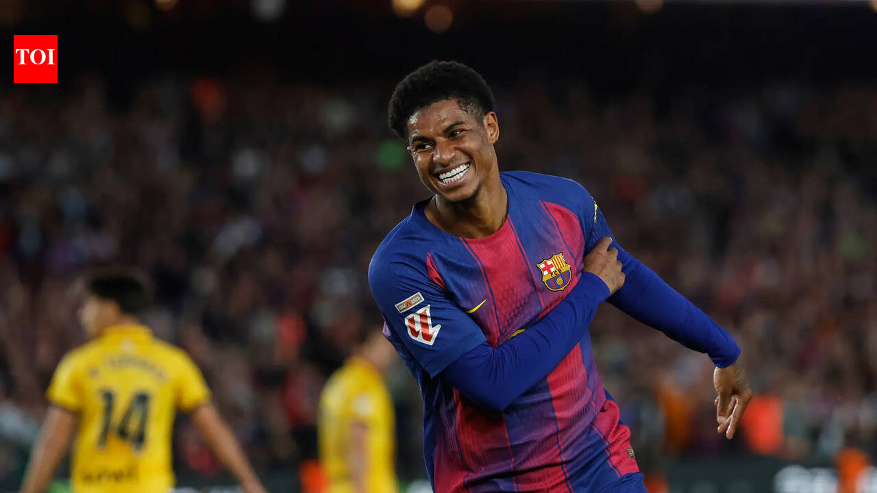 Marcus Rashford makes history as first Englishman to win La Liga with FC Barcelona as they clinch title
