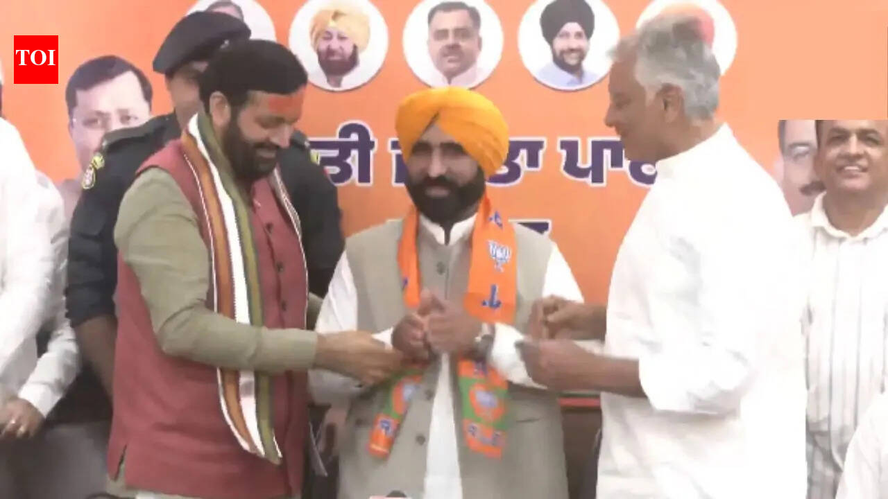 Another setback for AAP: Punjab CM Bhagwant Mann's cousin Gyan Singh Mann joins BJP ahead of polls