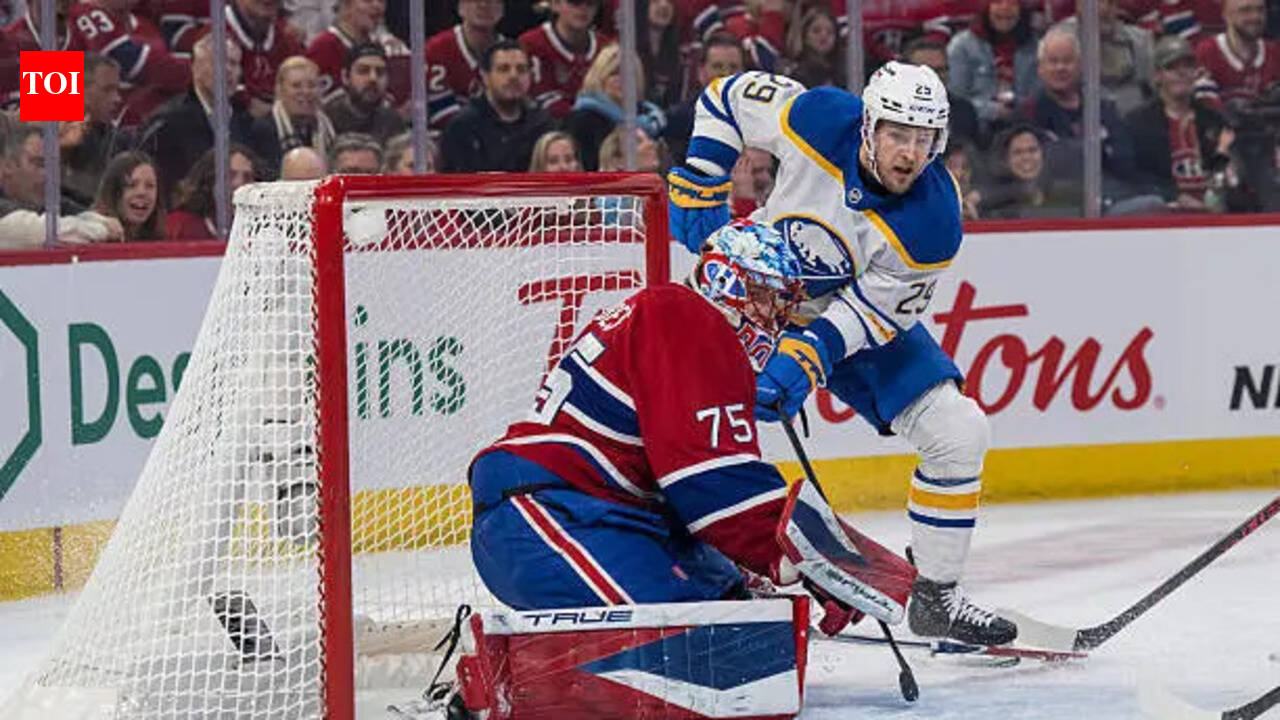 Buffalo Sabres forward Beck Malenstyn sparks controversy after crashing into Montreal Canadiens goaltender Jakub Dobes during NHL Game 3