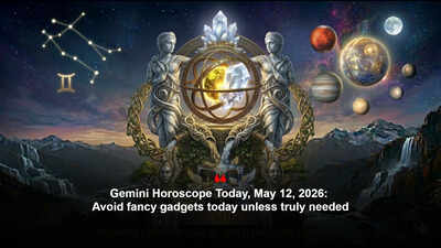 Gemini Horoscope Today, May 12, 2026: Avoid fancy gadgets today unless truly needed