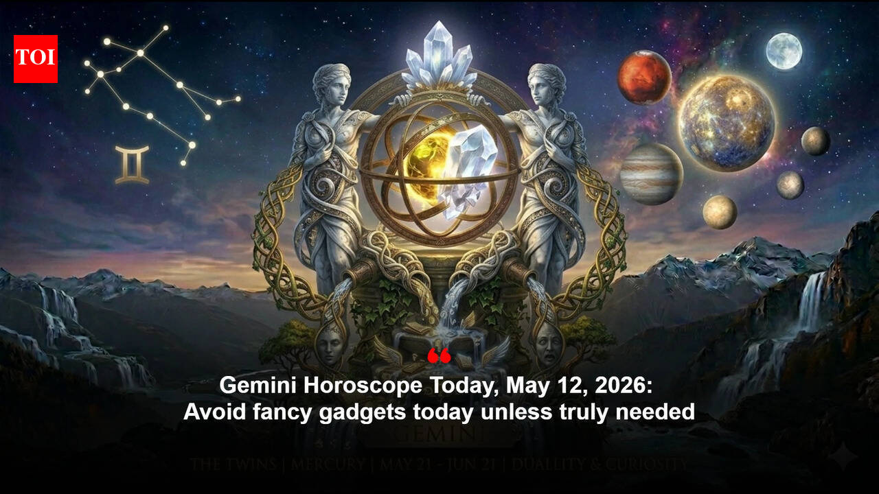 Gemini Horoscope Today, May 12, 2026: Avoid fancy gadgets today unless truly needed
