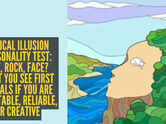 Optical illusion personality test: Cat, rock, face? What you see first reveals if you are adaptable, reliable, or creative