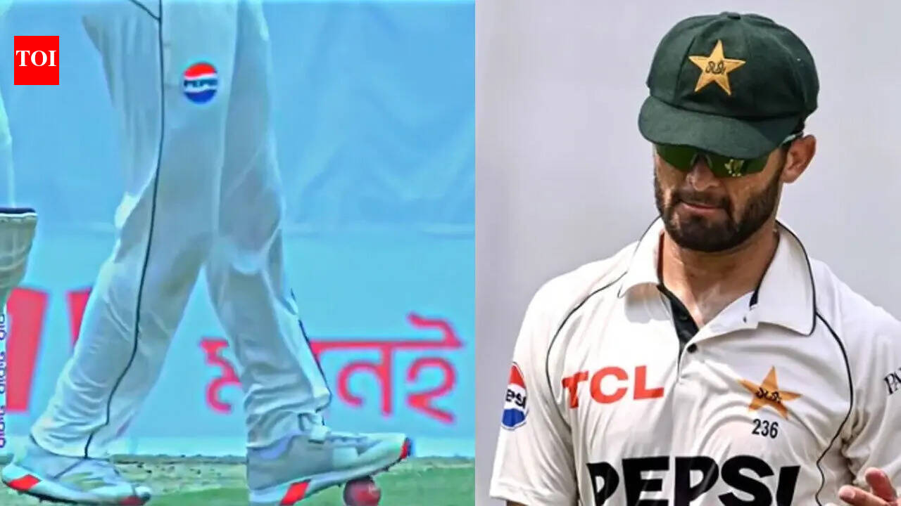 Ball tampering? Shaheen Afridi caught pressing ball with spikes, umpire steps in