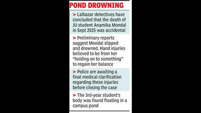 JU girl’s death in 2025 was accident, confirms forensics