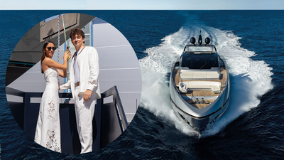 Inside Charles Leclerc's new $20M bespoke superyacht: Ferrari star takes delivery of Riva 102' Corsaro Super in Italy