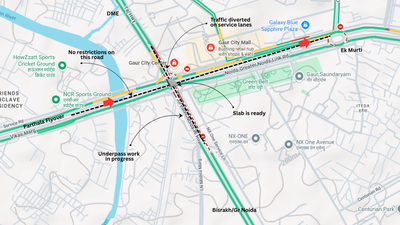 Wait 3 months more for Gaur Chowk underpass