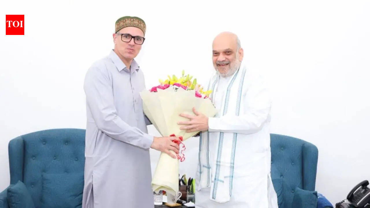 उमर अब्दुल्ला ने अमित शाह से की मुलाकात, जम्मू-कश्मीर के राज्य के दर्जे पर चर्चा की | भारत समाचार