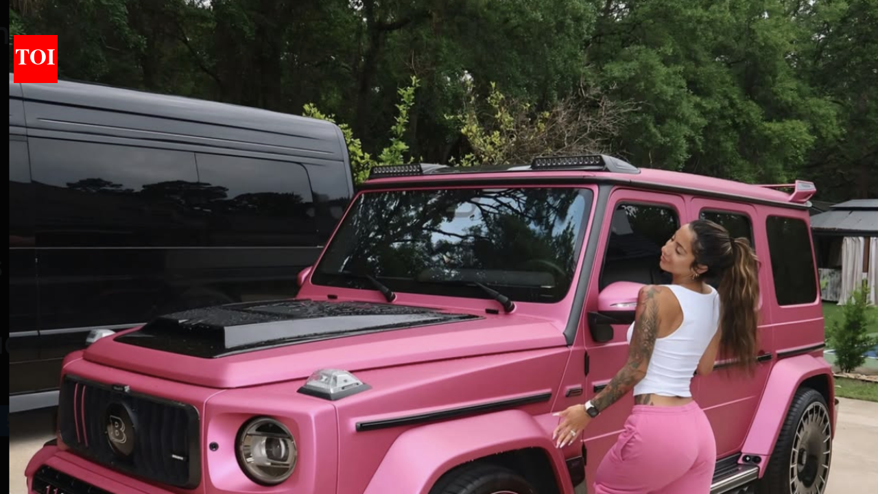 Travis Hunter gifts wife Leanna Lenee a $600,000 pink Brabus G-Wagon for Mother’s Day