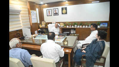 Post-poll day: BJP candidate relaxes, Cong rival stays on edge