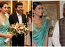 Trisha&rsquo;s blue saree at Vijay&rsquo;s swearing-in reminds fans of Aishwarya
