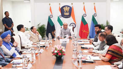 No shortage of petro products, avoid panic but follow PM’s save-fuel advice: Rajnath at iGoM meet | India News – The Times of India