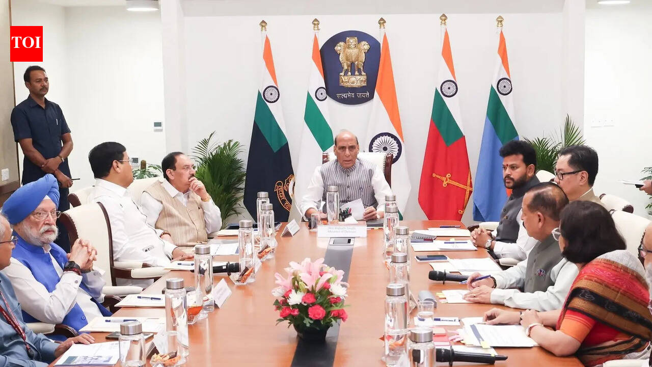 No shortage of petro products, avoid panic but follow PM's save-fuel advice: Rajnath at iGoM meet