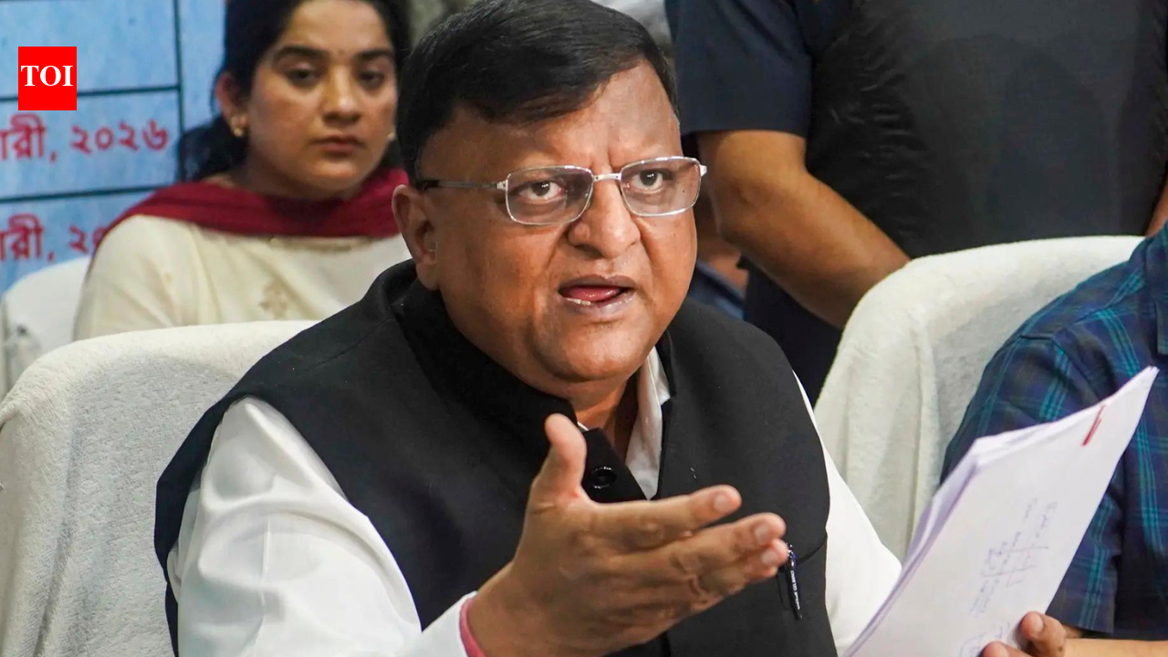 ‘Beyond shameless’: TMC attacks BJP, EC after ex-Bengal CEO Manoj Agarwal appointed chief secretary | India News – The Times of India