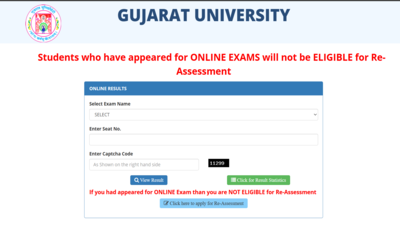 Gujarat University result declared for MCom, BEd and various other courses: Direct link to download scorecards here – The Times of India