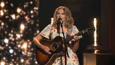 American Idol 2026 winner: Hannah Harper lifts the trophy