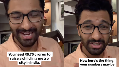 “You need ₹6.75 crore to raise a child”: Finance expert explains the reason behind this staggering expense