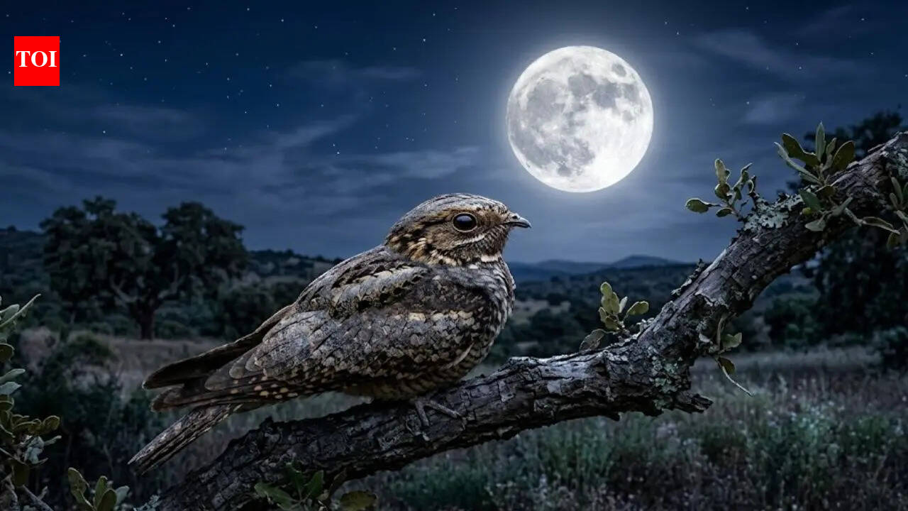 This nocturnal bird depends on the full Moon for survival, hunting and ...